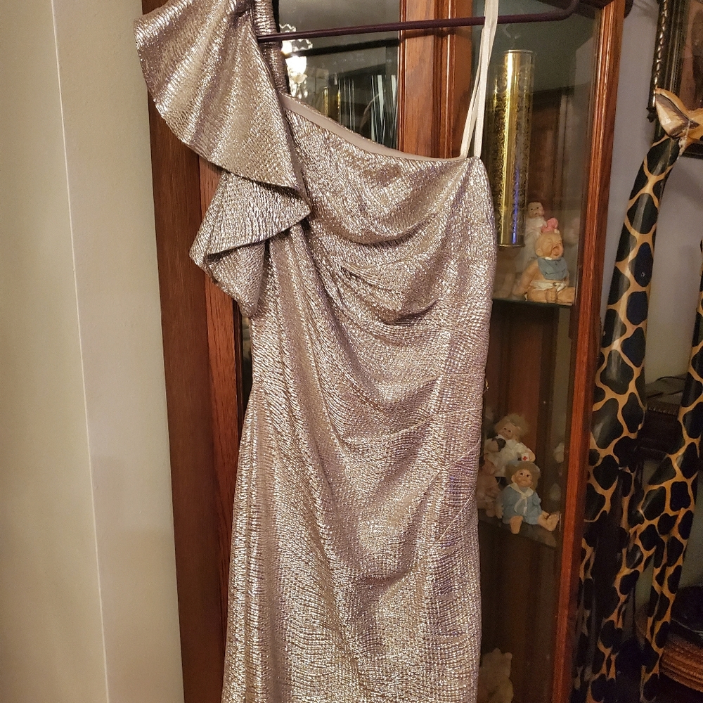Arden b one shoulder mini dress
